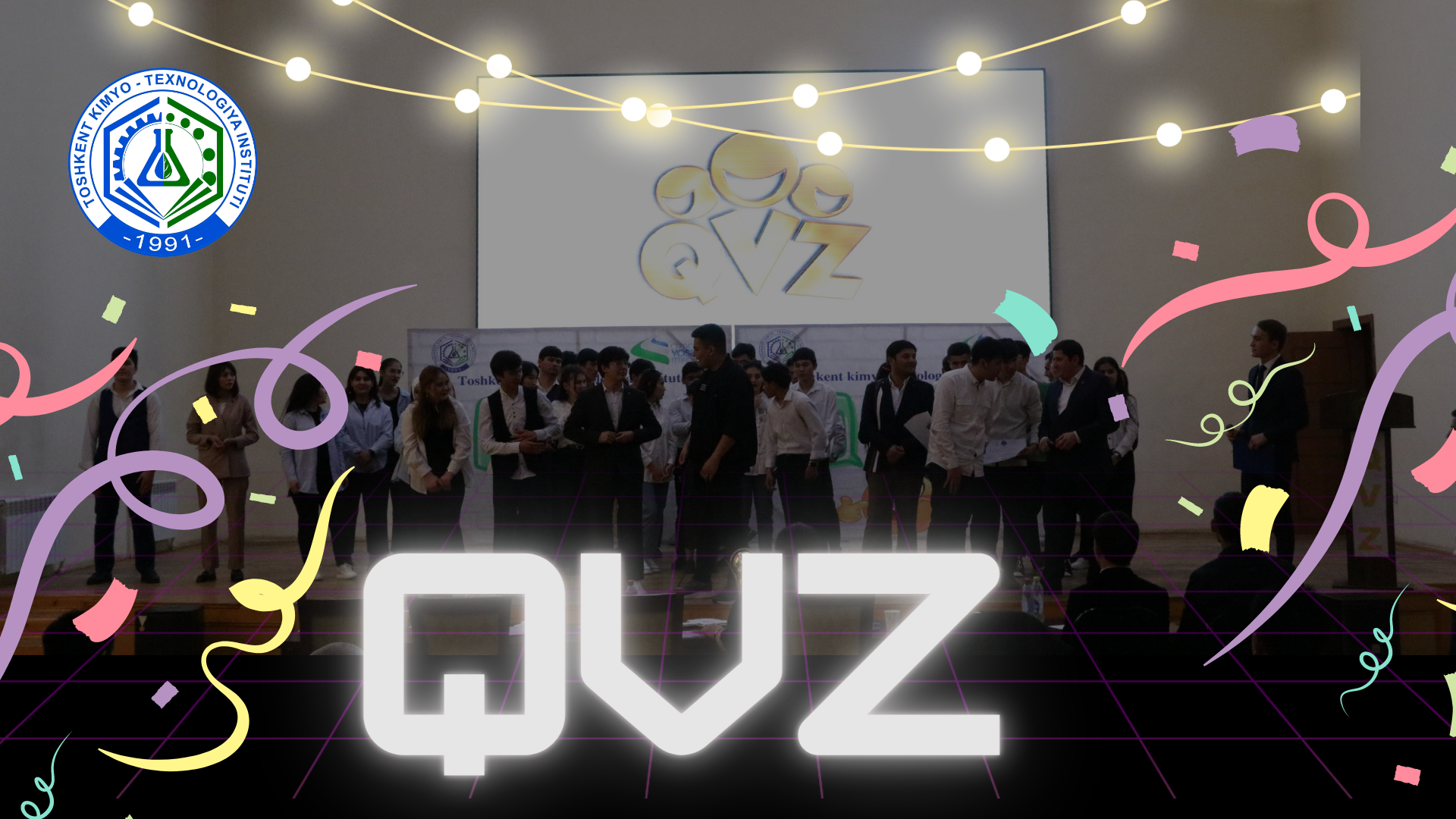 VIDEO: Toshkent kimyo-texnologiya institutida Quvnoqlar va zukkolar ko'rik tanlovi bo'lib o'tdi | tkti.uz