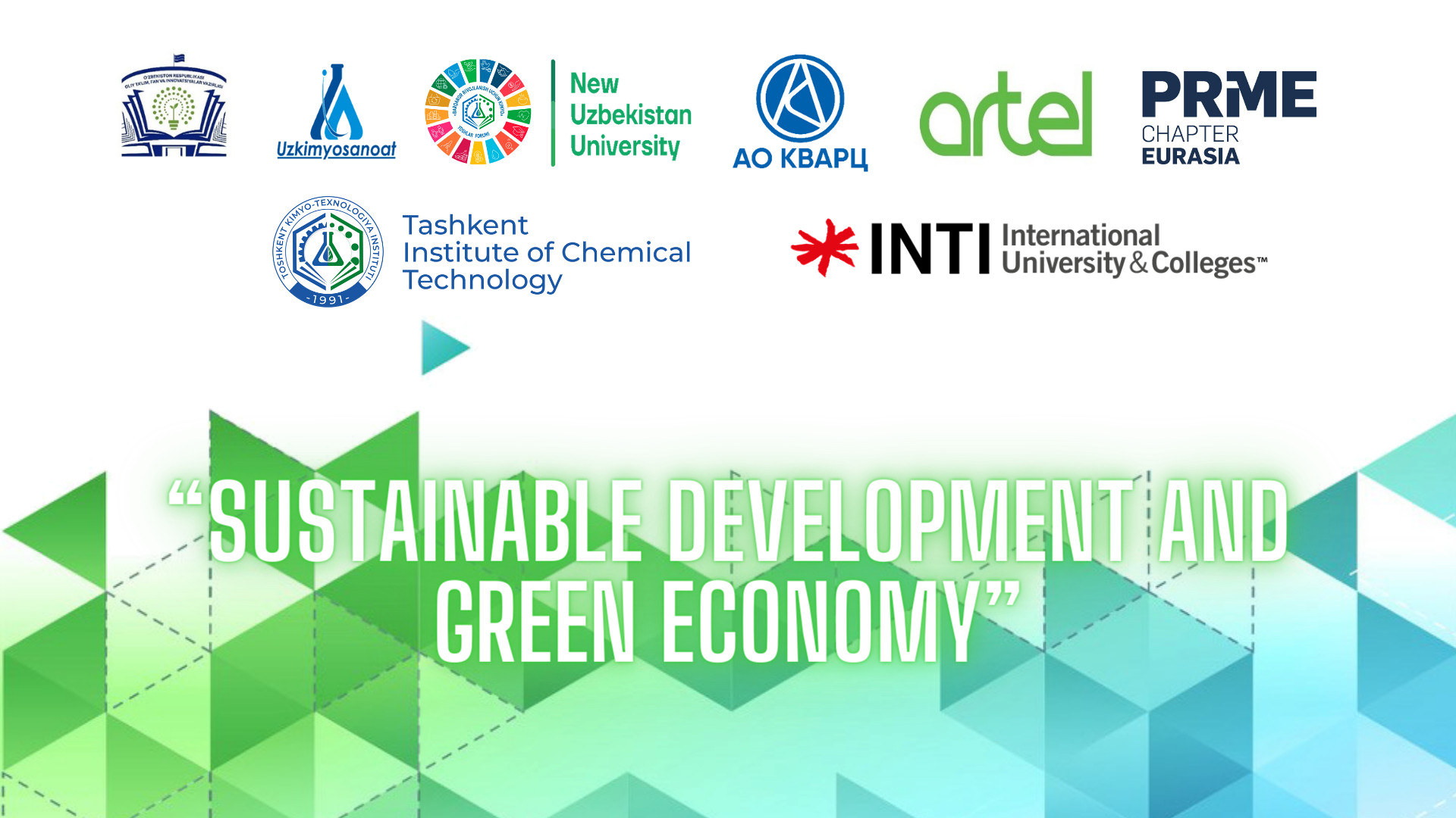 “Barqaror rivojlanish va yashil iqtisodiyot" | tkti.uz