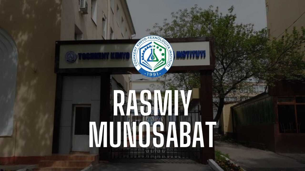 Telegram kanallarda tarqalgan xabarlar yuzasidan munosabat! | tkti.uz