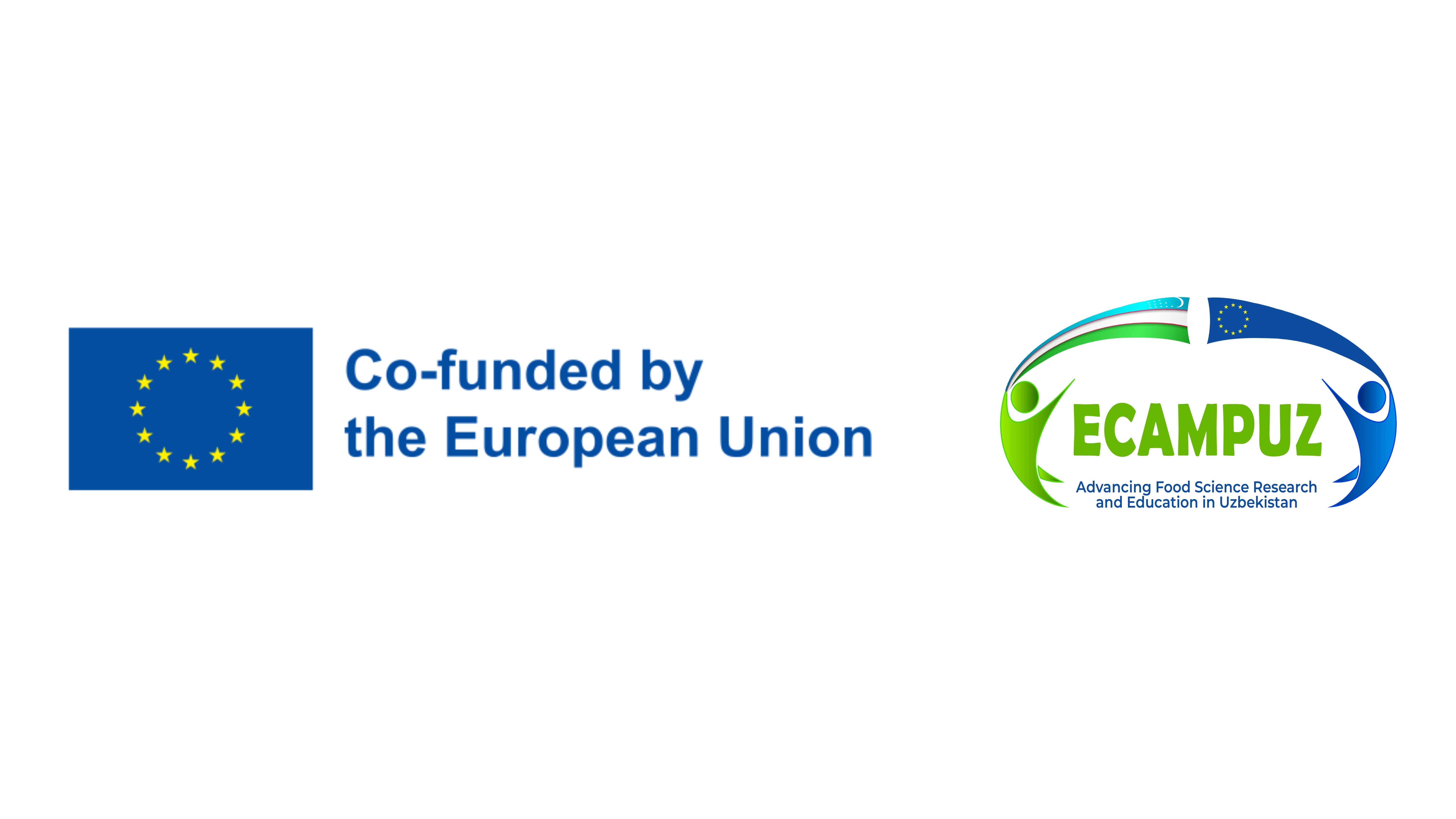 Yevropa Ittifoqi tomonidan moliyalashtiriladigan “ECAMPUZ – O‘zbekiston olimlari uchun oziq-ovqat fanlari va texnologiyalari bo‘yicha Yevropa jahon iste’dodlar lageri – ERASMUS-EDU-2022-CBHE” loyihasi 2024-yil 16-18-oktabr kunlari  “Loyiha ichidagi konferensiya”ni Ilg'or texnologiyalar markazida tashkil etadi. | tkti.uz