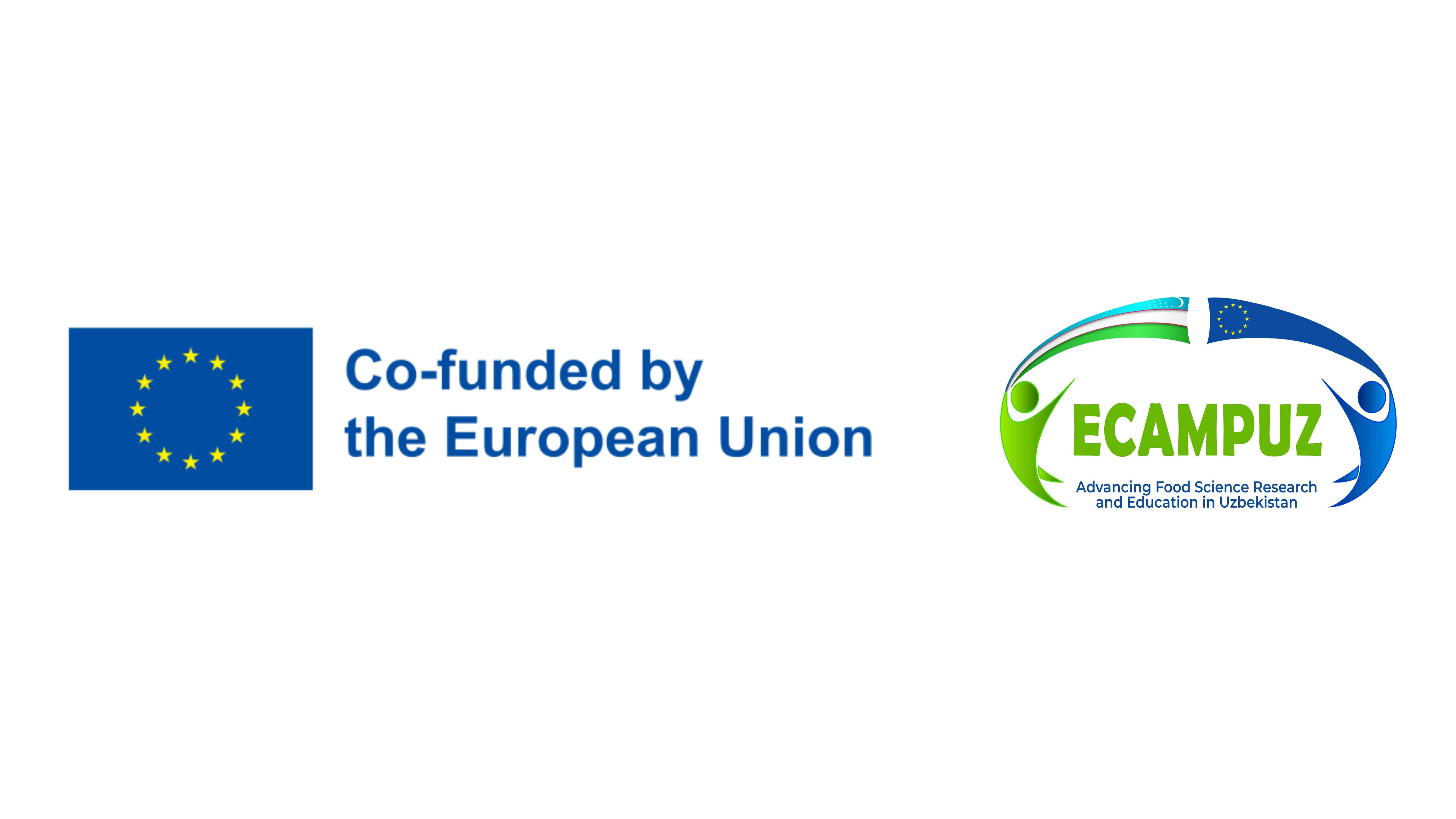 Yevropa Ittifoqi tomonidan moliyalashtirilgan “ECAMPUZ – O‘zbekiston olimlari uchun oziq-ovqat fanlari va texnologiyalari bo‘yicha Yevropa jahon iste’dodlar lageri – ERASMUS-EDU-2022-CBHE” loyihasi doirasida “CAMP 2 treningi ishtirokchilari bilan takroriy uchrashuvlar”  2024 yil 14-15 oktabr kunlari Toshkent kimyo-texnologiya institutida tashkil etiladi. | tkti.uz