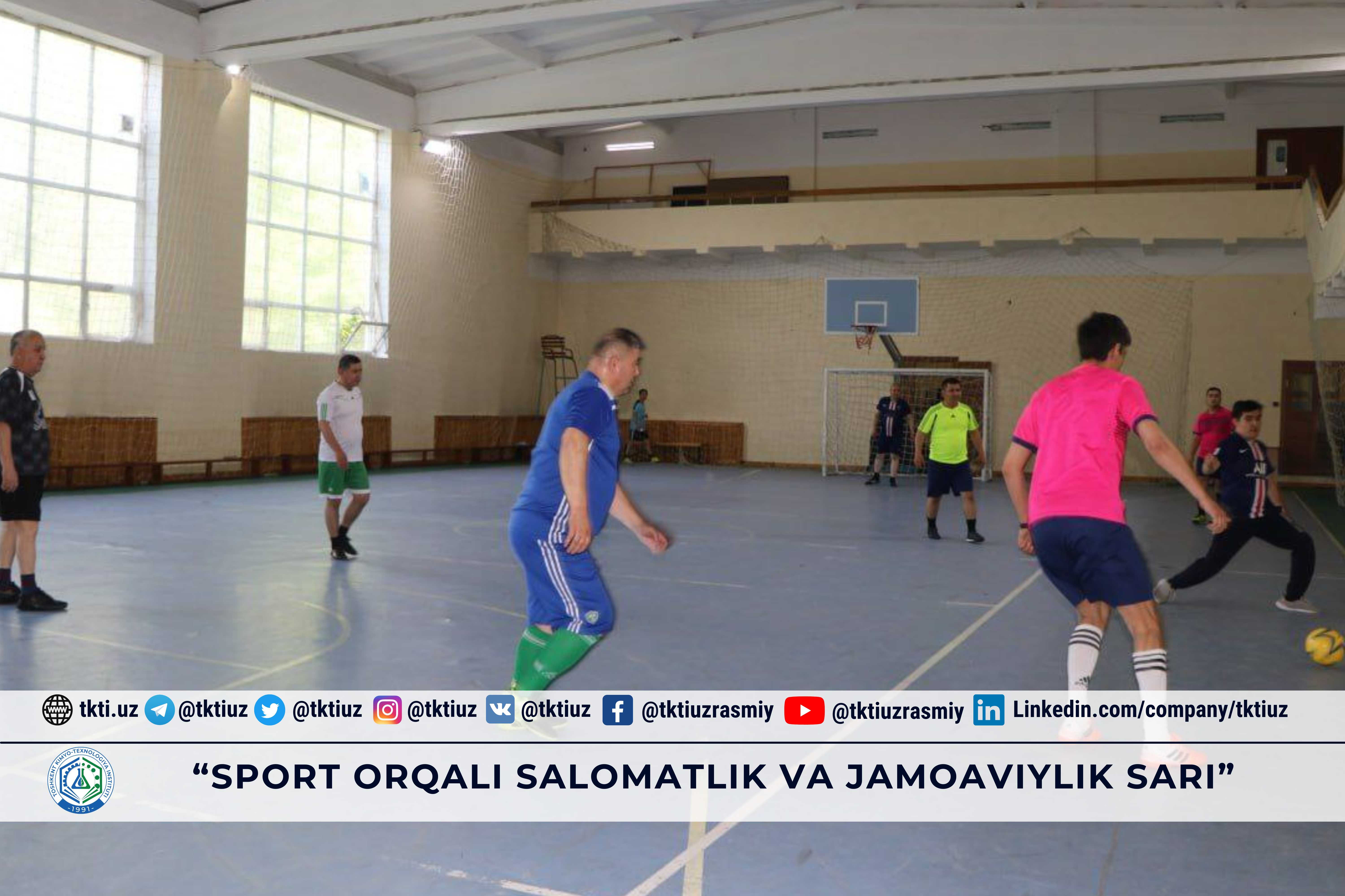 “Sport orqali salomatlik va jamoaviylik sari” | tkti.uz