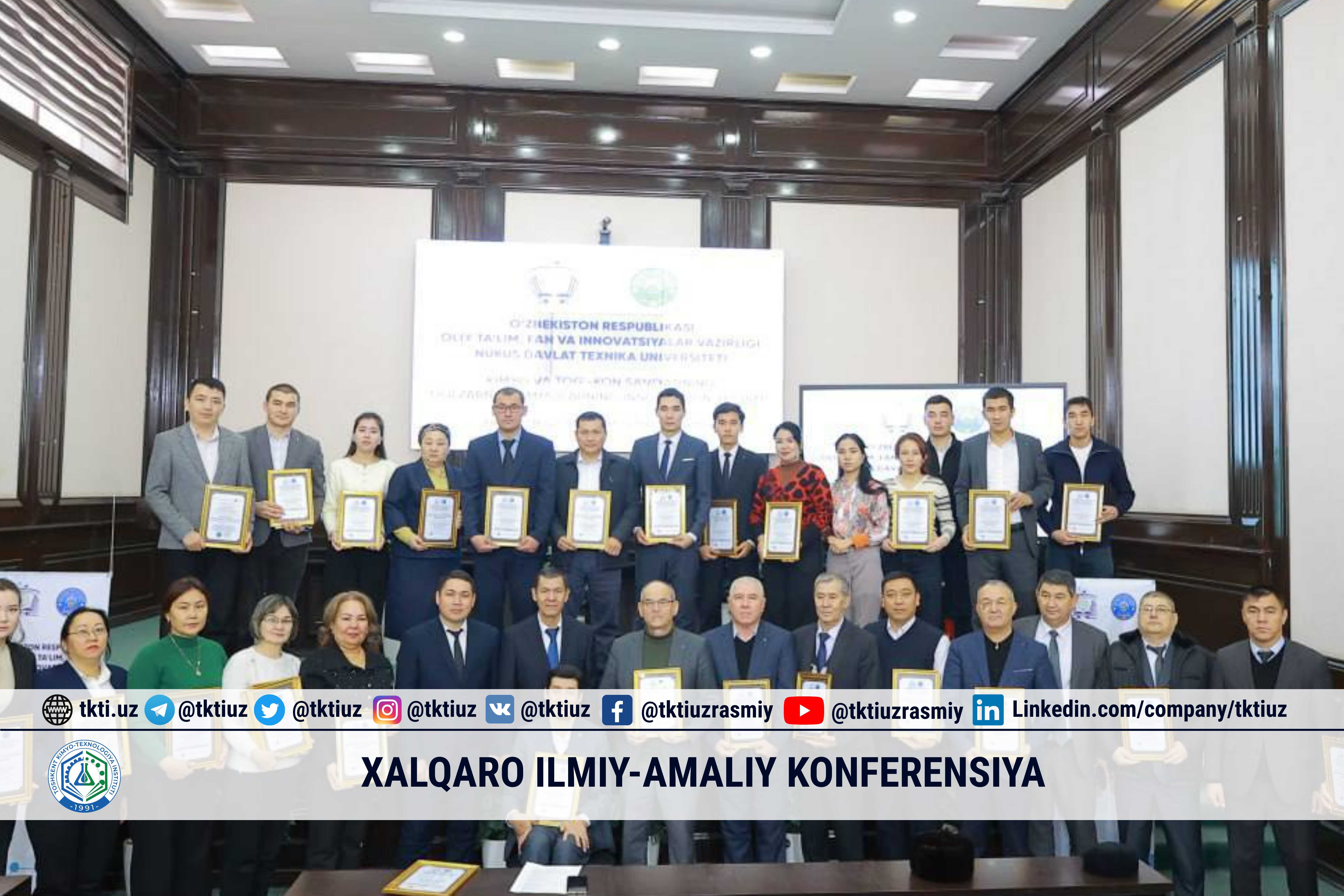 Xalqaro ilmiy-amaliy konferensiya | tkti.uz