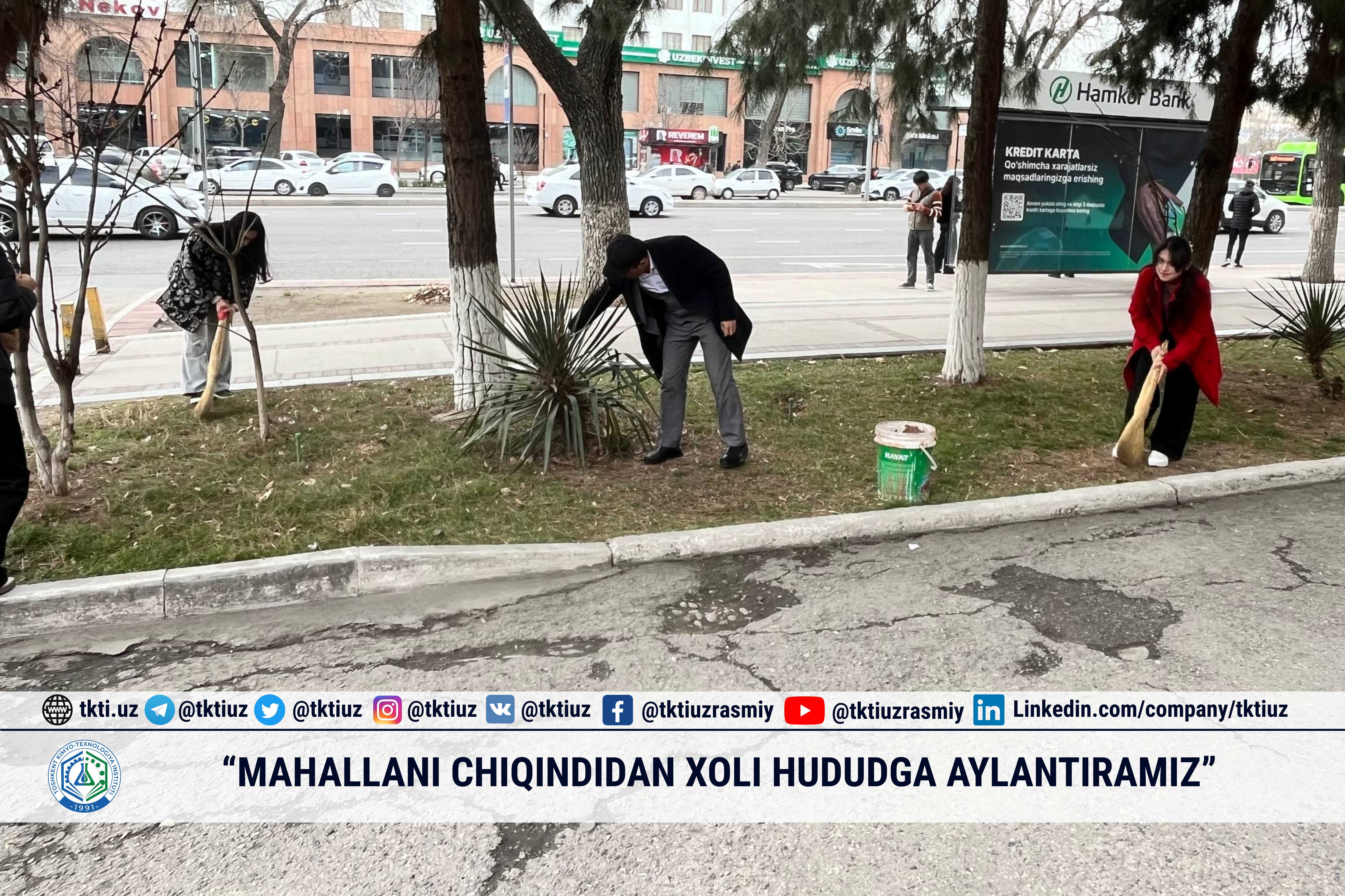 “Mahallani chiqindidan xoli hududga aylantiramiz” | tkti.uz