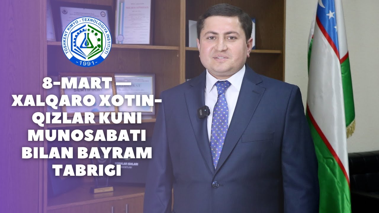 BOBORAJABOV BAHODIR NASRIDDINOVICHNING BAYRAM TABRIGI | tkti.uz