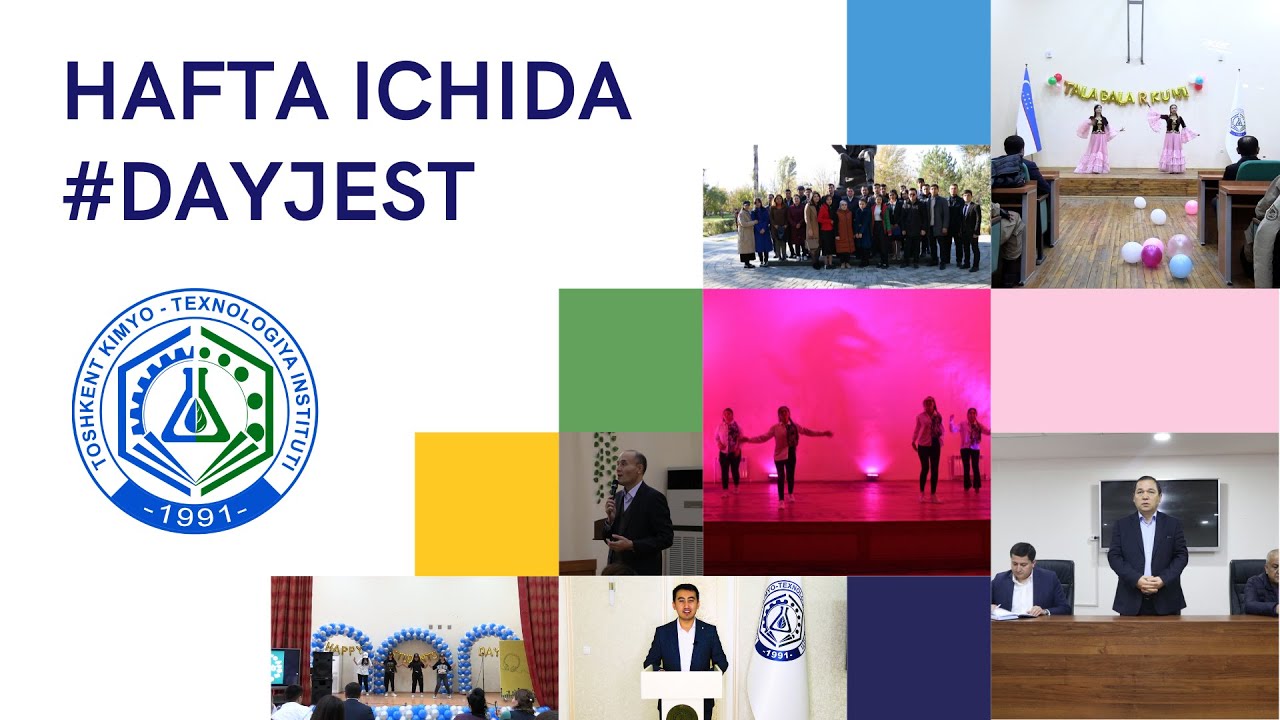 Hafta ichida #Dayjest 9-son | tkti.uz