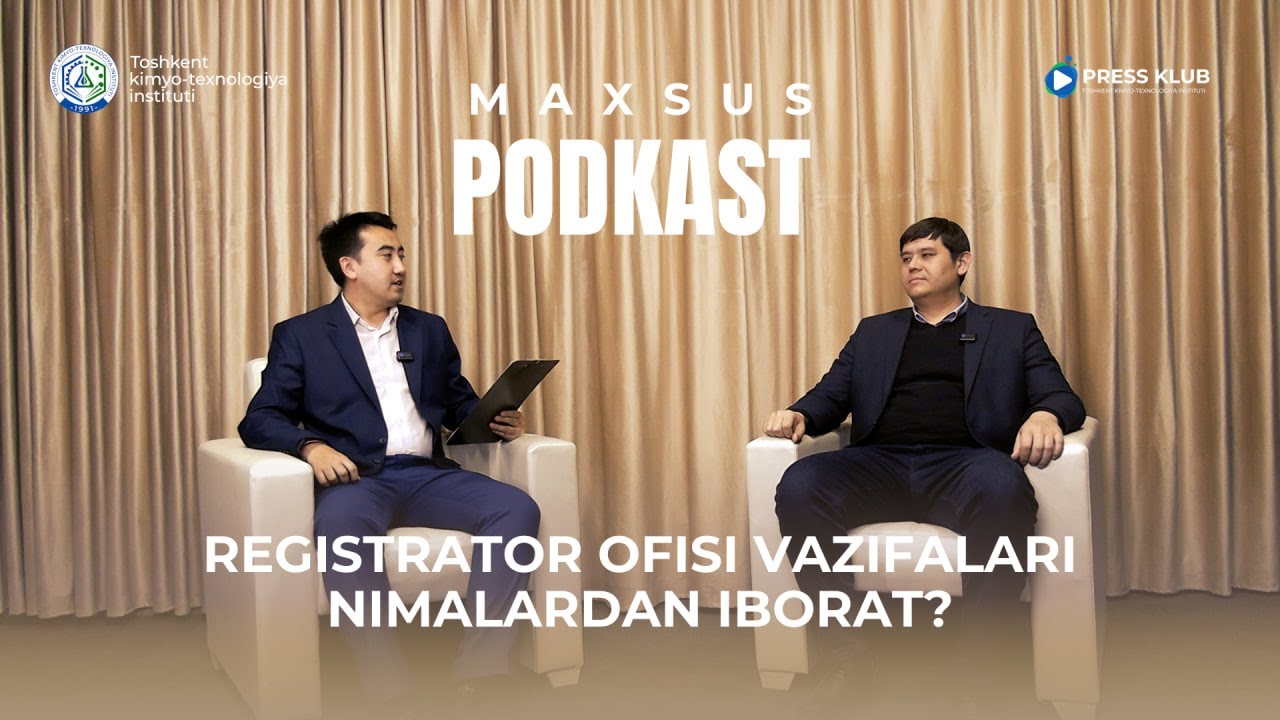 MAXSUS PODKAST|2-son | tkti.uz