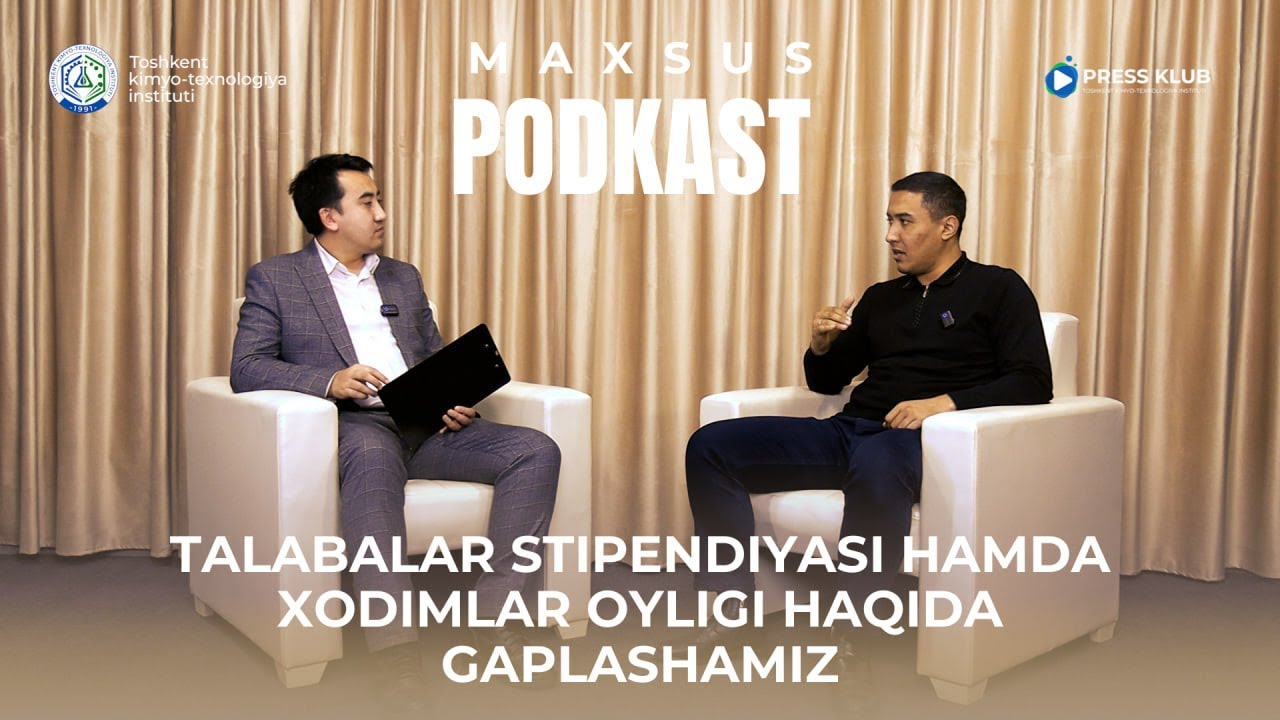 MAXSUS PODKAST|3-son | tkti.uz