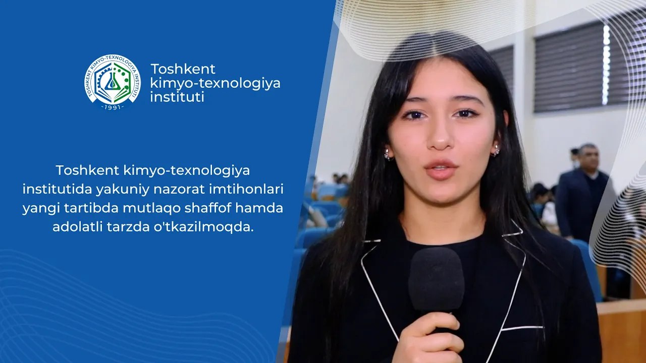TKTI yakuniy nazorat imtihonlari yangi tartibda mutlaqo shaffof hamda adolatli tarzda o'tkazilmoqda. | tkti.uz
