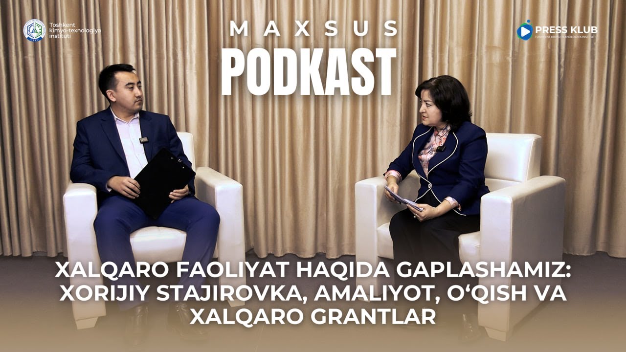 MAXSUS PODKAST|6-son | tkti.uz