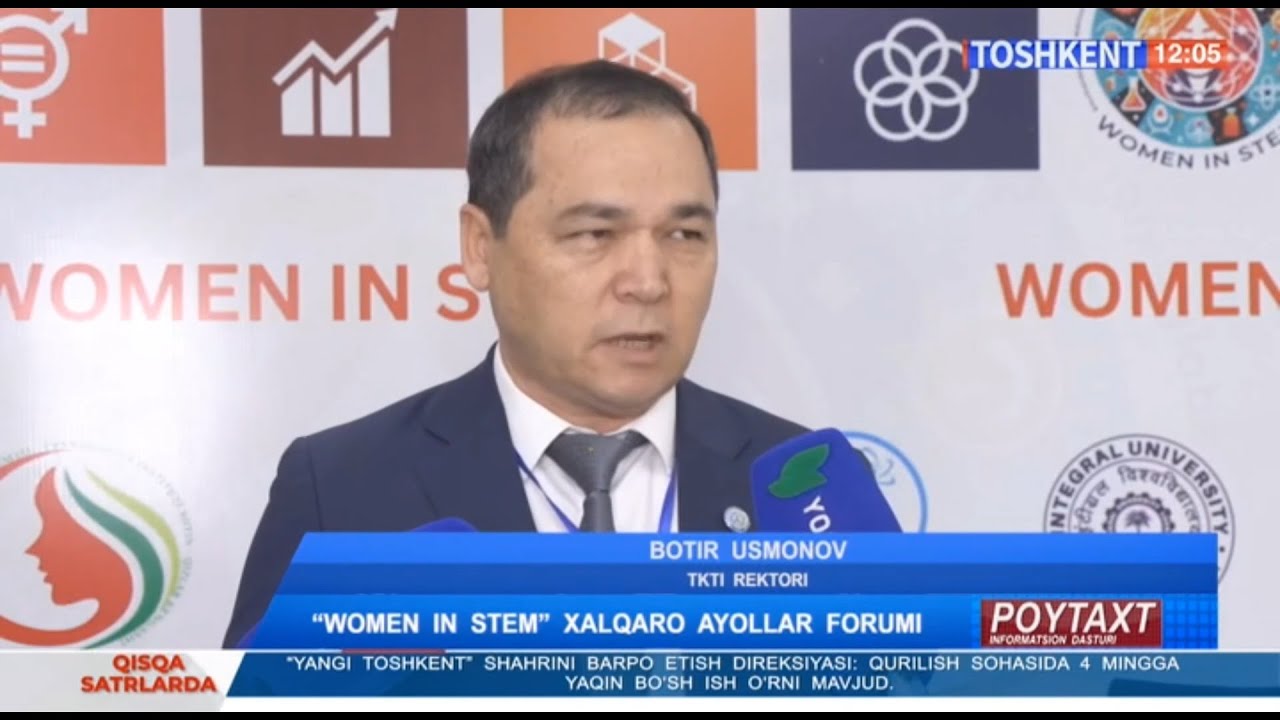 TKTIda "WOMEN IN STEM" III xalqaro Forumi bo'lib o'tdi. | tkti.uz