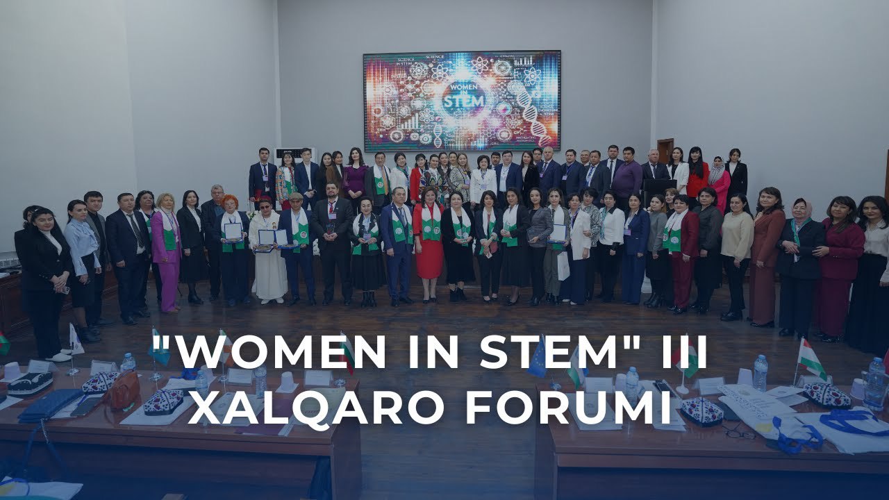Toshkent kimyo-texnologiya institutida "WOMEN IN STEM" III xalqaro Forumi bo'lib o'tdi. | tkti.uz