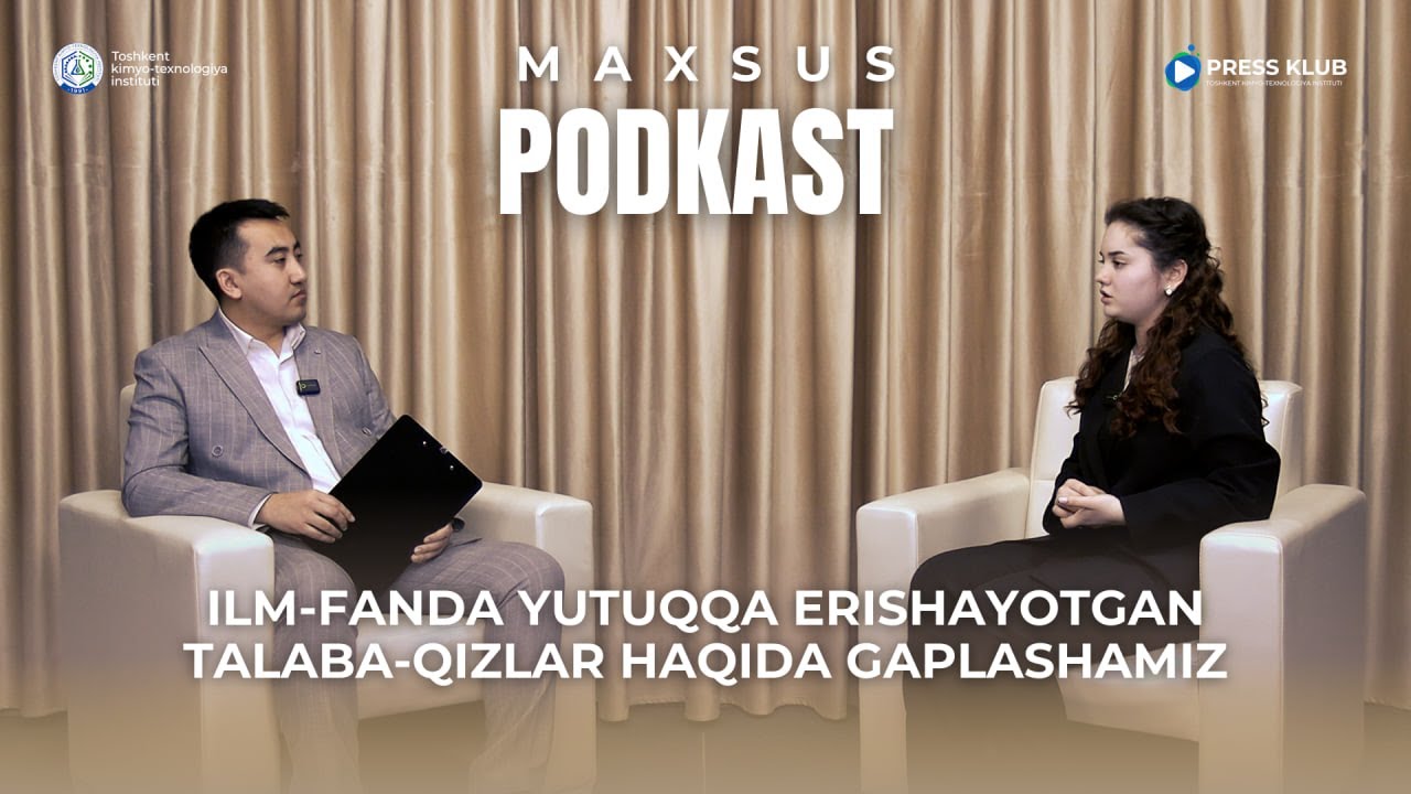 MAXSUS PODKAST ANONS|8-son | tkti.uz