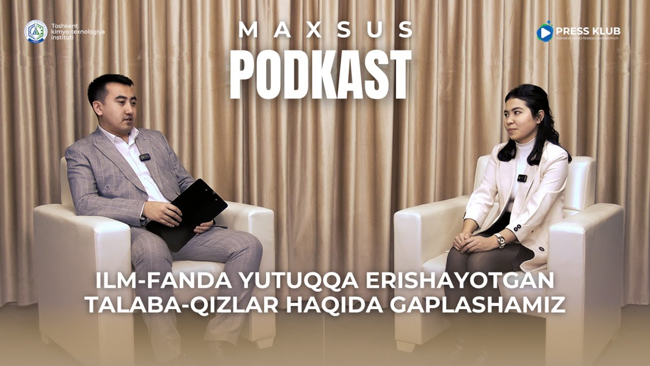 MAXSUS PODKAST ANONS|9-son | tkti.uz